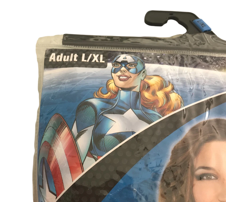 SUDADERA MUJER MARVEL AMERICAN DREAM CREMALLERA SUDADERA CON CAPUCHA SUPER HERO ADULTO L/XL Foto 3 de 4