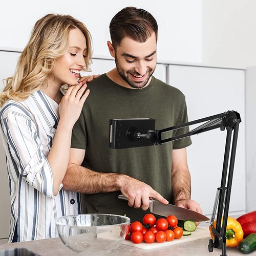 Verstellbar Halterung Handy Halter Tisch Bett Ständer für iPad Samsung Tablet~! - Bild 13 von 24
