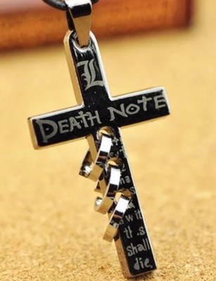 Death Note Anime L Cross Necklace Cartoon Cosplay Costume | eBay