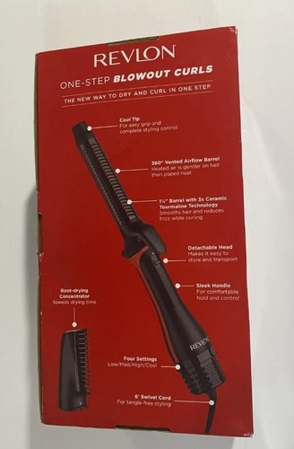 Womens  Revlon OneStep Blowout Curls Dries Quick And Curls Without Extreme Heat  - Picture 5 of 6