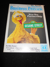 Hasbro's Business Preview Spring 1981 vol 1 no 1 catalog Sesame Street  Snoopy
