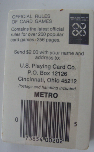 VTG NEW SEALED Puppy Dog Playing Cards US Playing Card Company Collectible - Picture 2 of 2