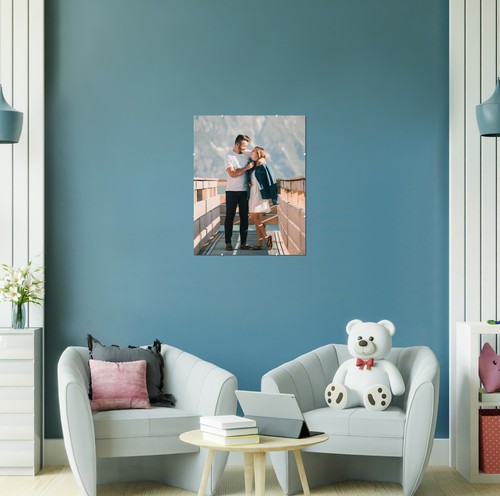 16" x 20" Clip Frame Frameless Styrene Front Picture Poster Photo Frames Décor - Picture 2 of 13