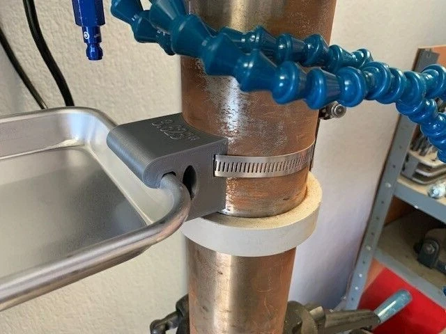 Bandeja de Prensa de Taladro SOPORTE Porta Brocas de Herramienta Organizador Columna de 3" (76,2 mm)