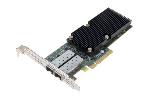 Network interface card Chelsio T520-SO-CR 2x10GbE SFP+ PCIe3.0 MSIP-REM-CC2-T520 - Picture 1 of 3