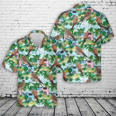 Common Kestrel Unisex Hawaiian Shirt