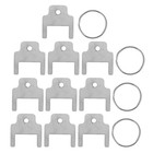 1 Set Toilettenpapierspenderschlüssel: Universal-Papierhandtuchspenderschlüssel