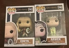 FUNKO POP! Lord of the Rings Arwen 1745 Eowyn 1743 Vinyl Figure Lot New MIB LOTR