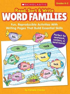 Lesen, Sortieren & Schreiben: Wortfamilien: Spaß, reproduzierbare Aktivitäten mit Schreiben von Seiten