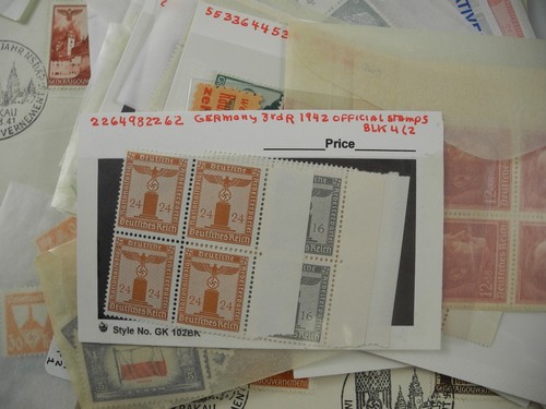 DEUTSCHLAND, Reich, Besetzung, wunderbare Sammlung von Briefmarken auf Steckseiten, sto - Bild 20 von 24
