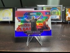 2022 Panini Prizm WWE Red White & Blue Prizm Shane McMahon #52
