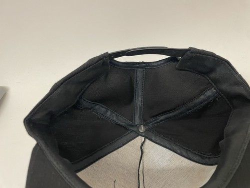 Vintage Motorsport Patch BMW Car Cap Black Snapback Trucker Hat Mesh Made In Usa - Picture 3 of 3