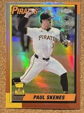 2025 Topps Chrome Paul Skenes 1990 #90CB-13 Pittsburgh Pirates 