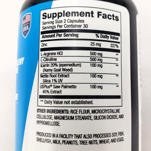 BPI Sports A-HD 60 Caps - Supports Energy, Libido & Endurance 06/24 - Picture 4 of 4