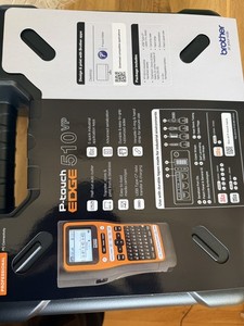 Brother PT-E510VP P-Touch Edge Imprimante d'étiquettes industrielles Kit double.