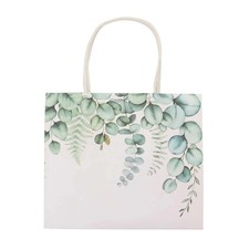 12 Floral 7" Paper Gift Bags with Handles Party Wedding Events Decorations