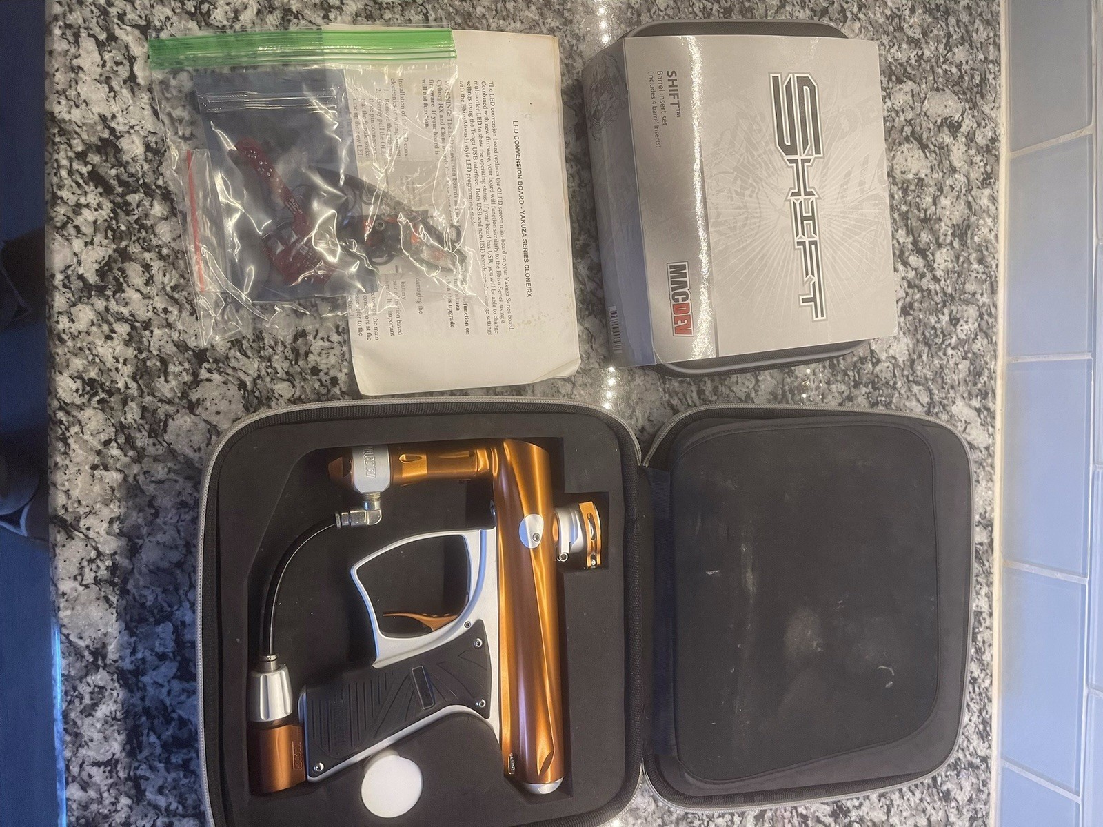 W/ Case And Accessories