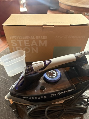 #ad #ad PUR Steam 1700W Professional Grade Steamer Iron Rapid Heat Auto:Clean amp; Off $45.00