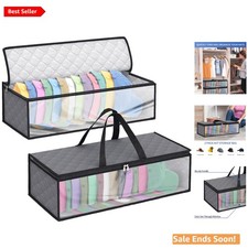 Modern Foldable Hat Storage Bag Set with Zipper Protection - Holds 40 Hats