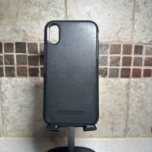 OtterBox Symmetry Case for iPhone XR Black Slim Drop Protection 77-60617 - Picture 1 of 6