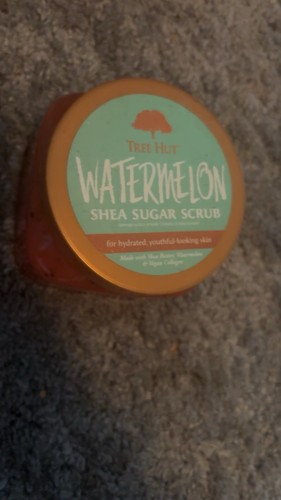 Tree Hut Watermelon Shea Sugar Exfoliating and Hydrating Body Scrub, 18 Oz. - Picture 2 of 2