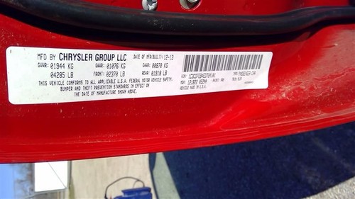 68213499AB telematics computer 68213499AC Fits 14-16 DART 105637 - Picture 7 of 9