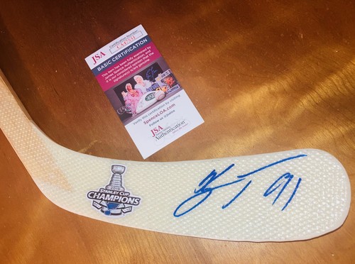 VLADIMIR TARASENKO SIGNED ST.LOUIS BLUES 2019 SC CHAMPS F/S HOCKEY STICK JSA COA - Bild 2 von 3