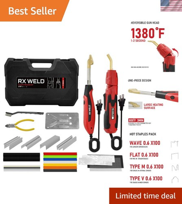 #ad Adjustable Temperature Plastic Welder Kit Quick Heating for All Your Repairs $212.97