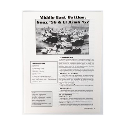 Decision G Strategy & Ta  #226 w/Middle East Battles - Suez '56 & Elari Mag New