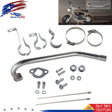 Exhaust Header Pipe for Predator 196cc 212cc GX160 GX200 Tillotson 212 Go Kart