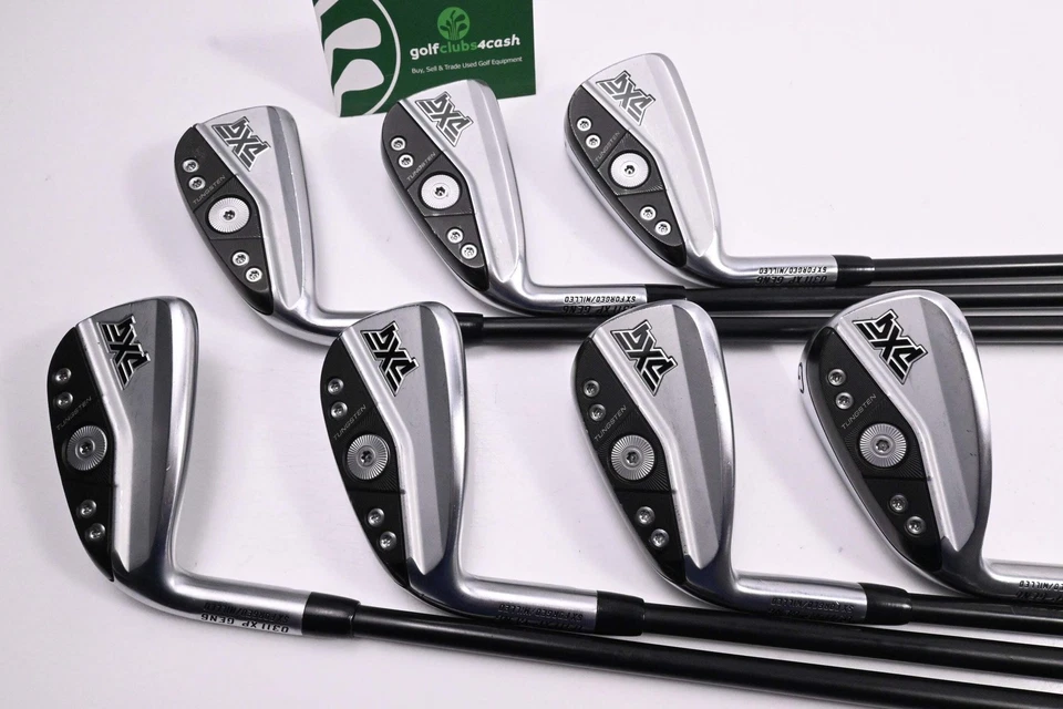 Left Hand PXG 0311 XP Gen6 Irons / 5-PW+GW / Regular+ Flex KBS TGI 70 Shafts - Image 2 of 4