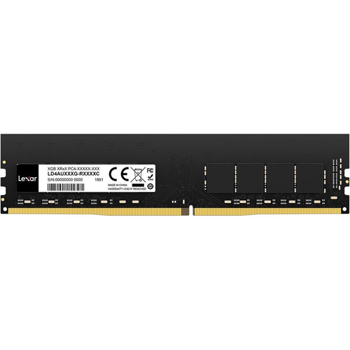 Lexar UDIMM 8GB DDR4 RAM 3200 MHz, 288-Pin U-DIMM Desktop Single