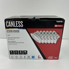 Recessed Lights Canless 4.3" LED 2700k 6500k 580 Lumens Dimmable 6ct 1500766