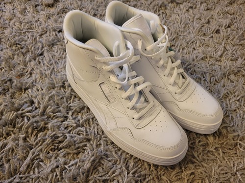 Tenis Reebok para mujer Court Advance audaz de caña alta negro/blanco talla 9 - Imagen 2 de 11