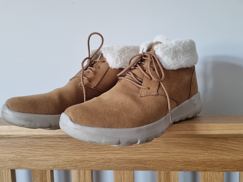 Skechers On The Go Joy Lush Boots Tan Uk 7
