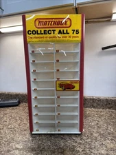 Vintage 1982  MATCHBOX COLLECTOR SHOWCASE Stand Up Display 