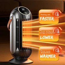 2000W Electric Space Heater Garage Hot Air Fan For Indoor Large Room NEW 