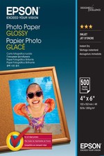 Epson C13S042549 10 x 15 cm Glossy Photo Paper (Pack of 500) 500 sheets Glossy P
