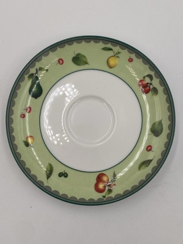 MINH LONG Fine Porcelain Coffee / Tea Service 14 Piece Set Fruit Design Vintage. - Picture 5 of 24