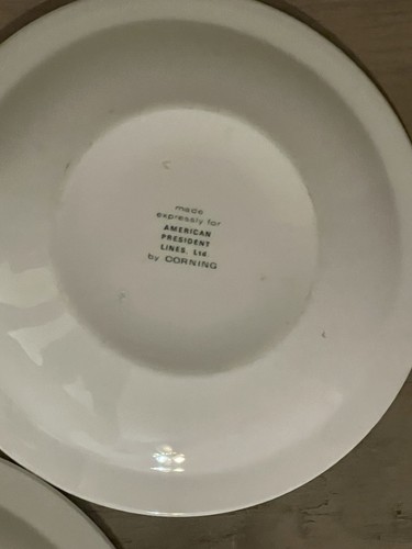 American President Lines 4 teiliges Set Vintage 50er Jahre - Bild 9 von 12