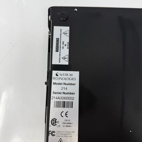 Systium 214 Strata Messaging Server Voicemail Appliance PBX Rackmount ohne PWR SP - Bild 9 von 13