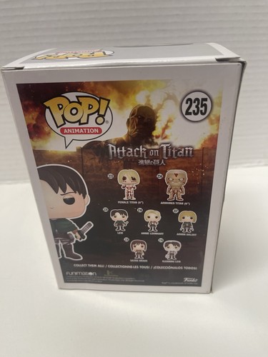 Funko Pop! Vinile: Attack on Titan - Levi Ackerman #235. Spedizione gratuita!!! - Foto 3 di 4