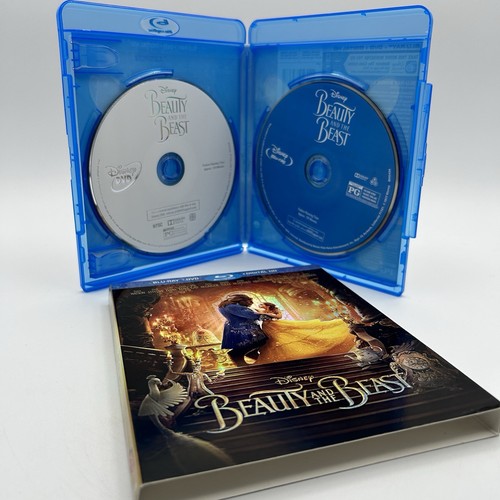 Disney Movie Lot (3) Blu-ray +DVD Cinderella Maleficent Beauty... Beast Rated PG - Picture 14 of 14
