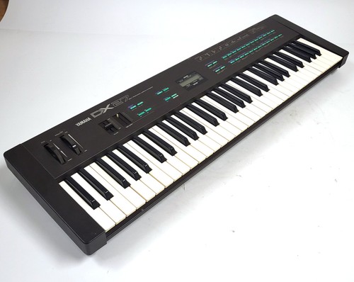Vintage Yamaha DX27 Synthesizer Keyboard 61-Key Works Menu Button Issues – As Is - Picture 1 of 7