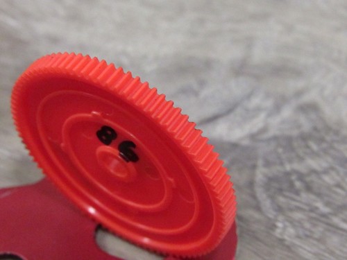 Vintage Losi XXXT MF Matt Francis Motor Plate, Motor Guard, Spur Gear (Red) - Picture 19 of 21