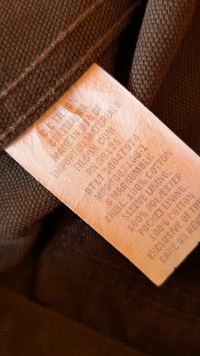 Filson Canvas Short Cruiser | Small | Magnum Black | Made in USA 20047978 - Picture 8 of 19