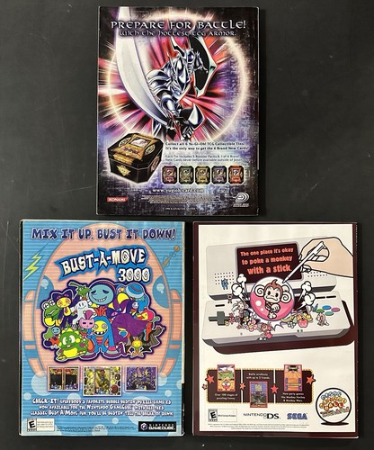 3 Metroid Nintendo Power Magazines Fusion Prime Hunters 2 Echoes Poster Lot - Picture 6 of 6