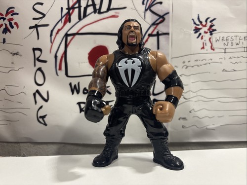WWE Roman Reigns Mattel Retro Series 1 Wrestling F...