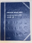 Lincoln Wheat Cent Collection in Whitman Book No. 1 Includes 57 Coins 1909-1940