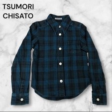 Tsumori Chisato Green Check Cotton Shirt M Rare Limited Edition
